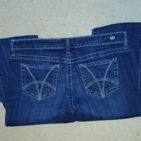 Kut from the Kloth Dark Blue Straight Leg Jeans - Picture 7 of 7